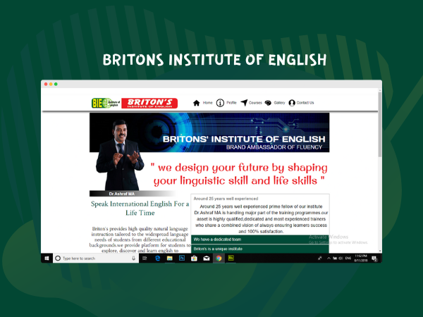 Britons - Institute of english